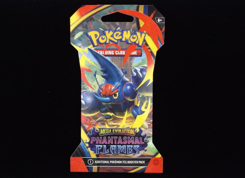 New Sealed Pokemon TCG Phantasmal Flame Pack Mega Evolutions (1 of 1)