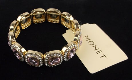 New Tagged Monet Rhinestone Bracelet