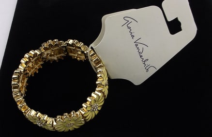 New Tagged Gloria Vanderbilt Sunflower Bracelet