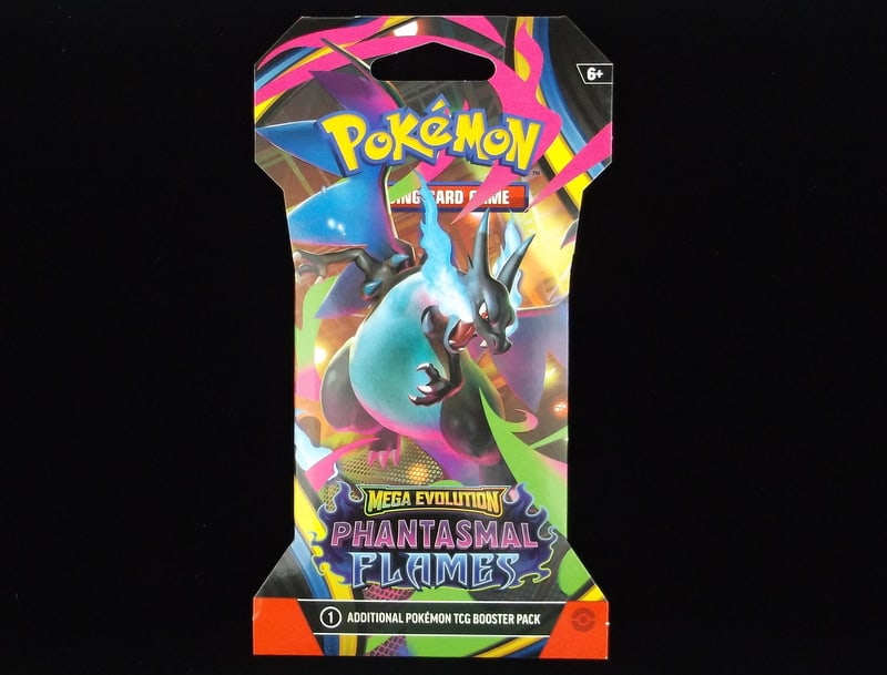 New Sealed Pokemon TCG Phantasmal Flame Pack Mega Evolutions (1 of 1)