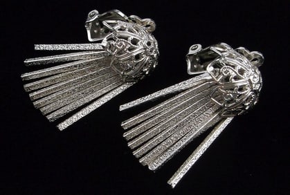 New Vintage Lewis Segal Chandelier Sway Earrings California