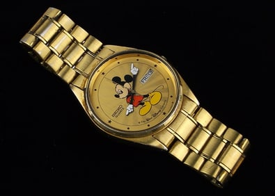 Gorgeous Vintage Seiko Disney Mickey Mouse Mens Watch