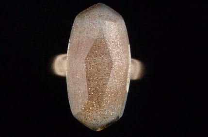 Mint Kendra Scott Fairy Dust Lucite Ring 6