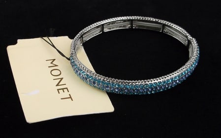New With Tag Monet Rhinestone Bracelet