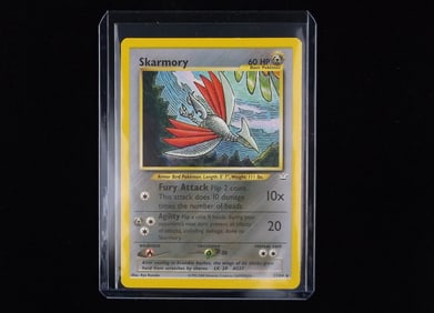 2000 Pokemon Skarmory Rare Card Neo Revelation