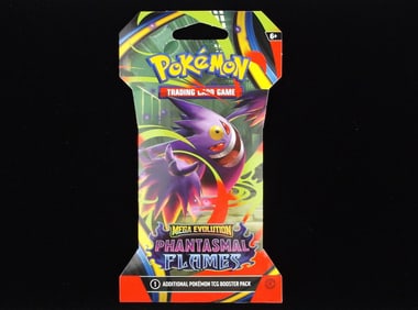 New Sealed Pokemon TCG Phantasmal Flames Pack Mega Evolution