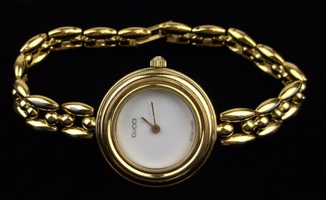 Stunning Vintage Gucci Wristwatch Works Great New Battery