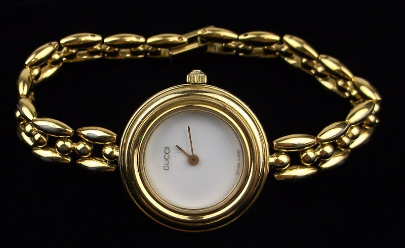 Stunning Vintage Gucci Wristwatch Works Great New Battery: excellent condition