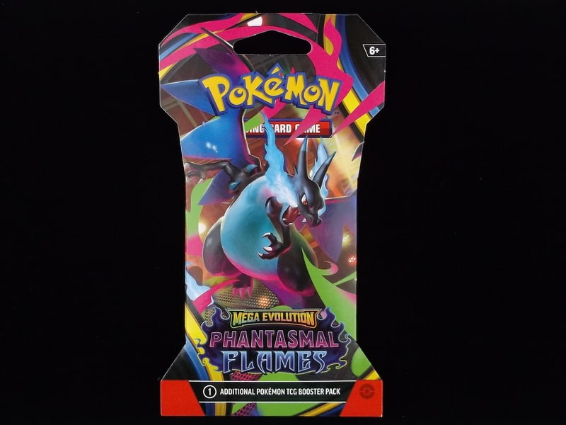New Sealed Pokemon TCG Phantasmal Flames Pack Mega Evolution (1 of 1)