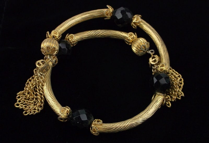 Stunning Vintage 1950s Wrap Bracelet (1 of 2)