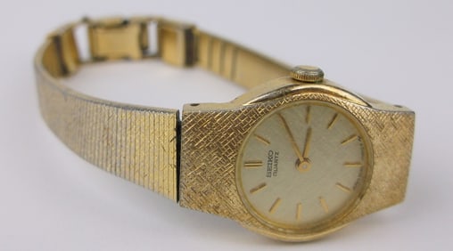 Vintage Seiko Wristwatch Works Great New Battery