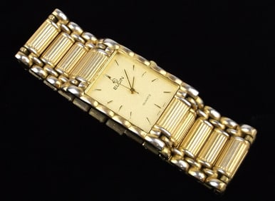 Beautiful Vintage Boxed Elgin Mens Wristwatch Works Great