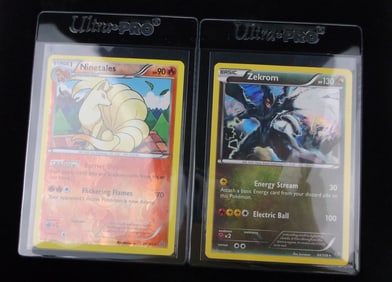 M NM 2015 Pokemon Zekrom Ninetales Rare Holo Lot