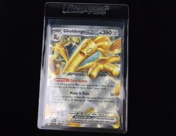 Mint 2023 Pokemon Gholdengo EX Ultra Rare Card