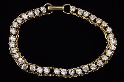 Mint Vintage 1960s 14kt GF Bracelet 6.75"