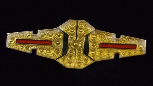 Mint Vintage Art Deco Style Long Brooch