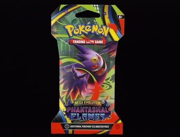 New Sealed Pokemon TCG Phantasmal Flames Pack Mega Evolution