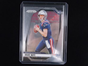 Mint+ 2024 Panini Prizm Drake Maye RC Rookie Card Patriots