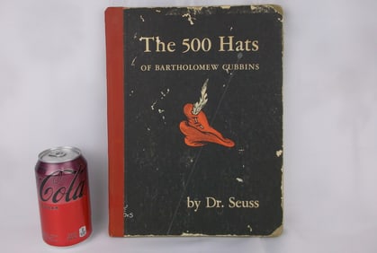 Rare 1938 Dr Suess 500 Hats of Bartholomew Cubans 1st ED 1st Print