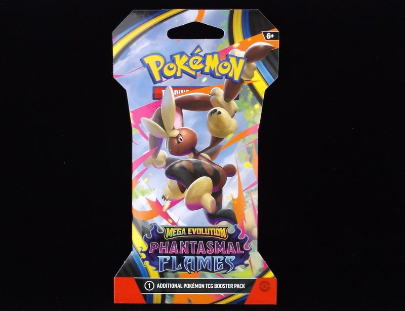 New Sealed Pokemon TCG Phantasmal Flames Pack Mega Evolution (1 of 1)