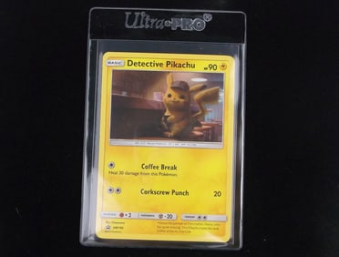 Mint 2019 Pokemon Detective Pikachu Black Star Promo Holo