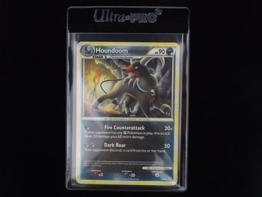2010 Pokemon Houndoom Rare Reverse Holo Card Dark Roar