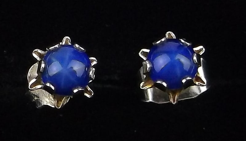 Stunning Vintage 1960s Sterling Silver Earrings (1 of 2)