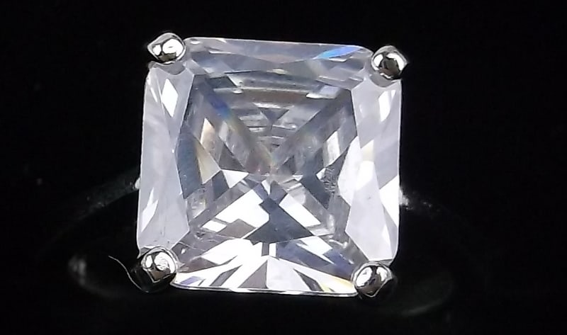 New Designer Sterling Silver Engagement Ring 6 (1 of 2)