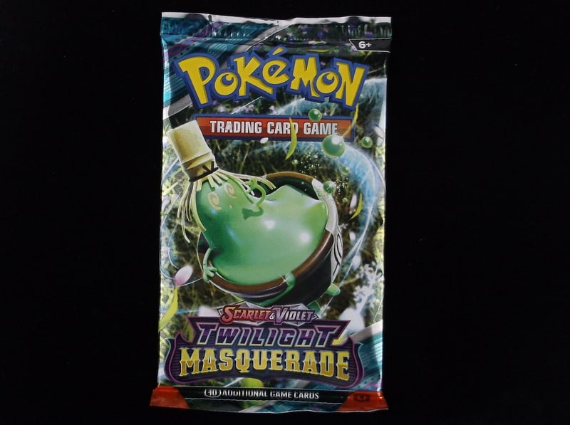 New Sealed Pokemon TCG Twilight Masquerade Pack (1 of 1)