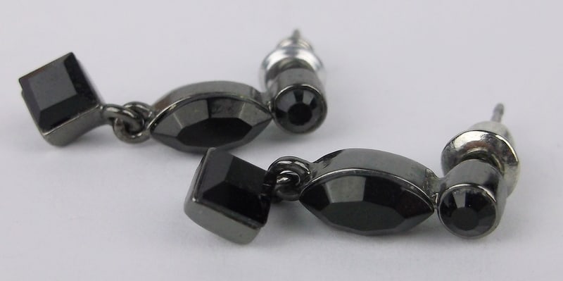 New Givenchy Rhinestone Drop Earrings: new condition