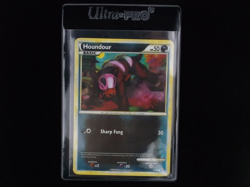 NM 2010 Pokemon Houndour Reverse Holo Card (1 of 2)
