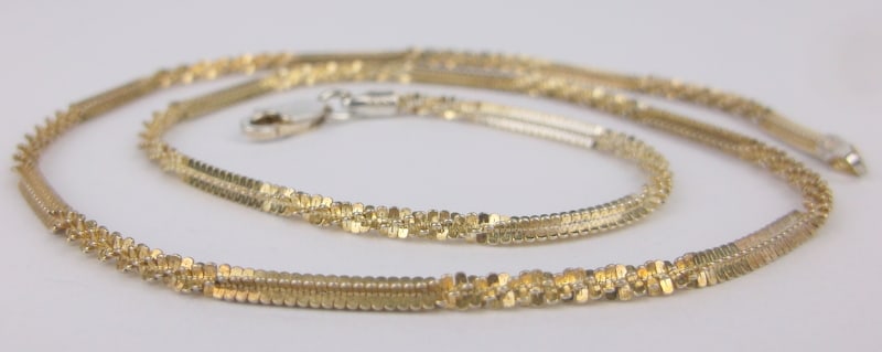 New Thick Vintage Italian Sterling Silver Chain Necklace 16": Solid Sterling Silver Guaranteed, in Brand New Never Worn Condition.