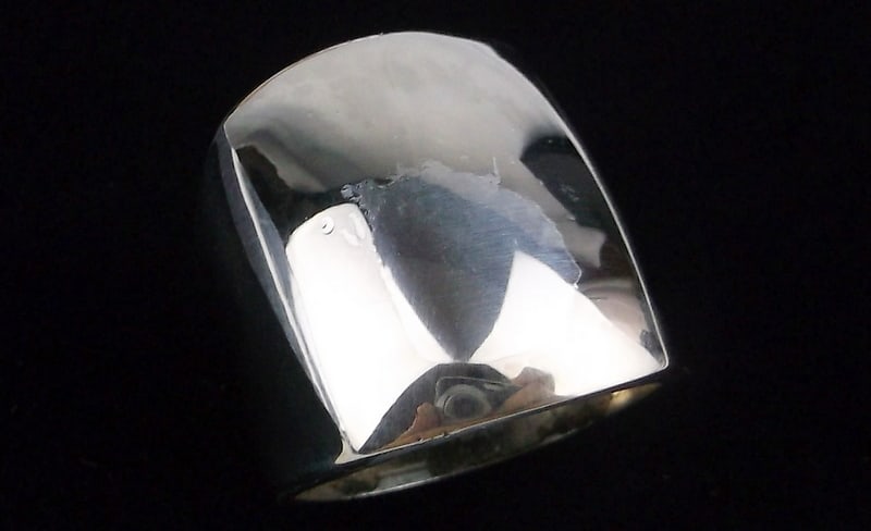 Big Thick Sterling Silver Wide Ring 9 (1 of 3)