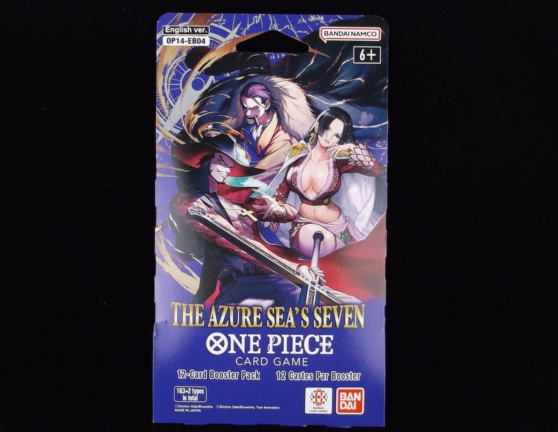 New Sealed One Piece The Azure Seas Seven TCG Pack: x A New Sealed Unsearched Never Weighed One Piece Trading Card Pack as titled