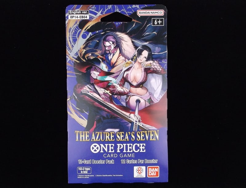 New Sealed One Piece The Azure Seas Seven TCG Pack: x A New Sealed Unsearched Never Weighed One Piece Trading Card Pack as titled