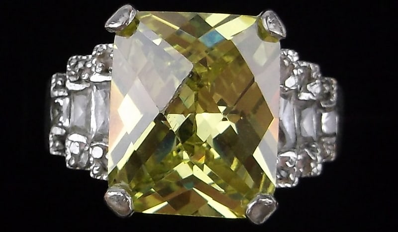 Stunning Vintage Citrine Cocktail Ring 6 (1 of 2)