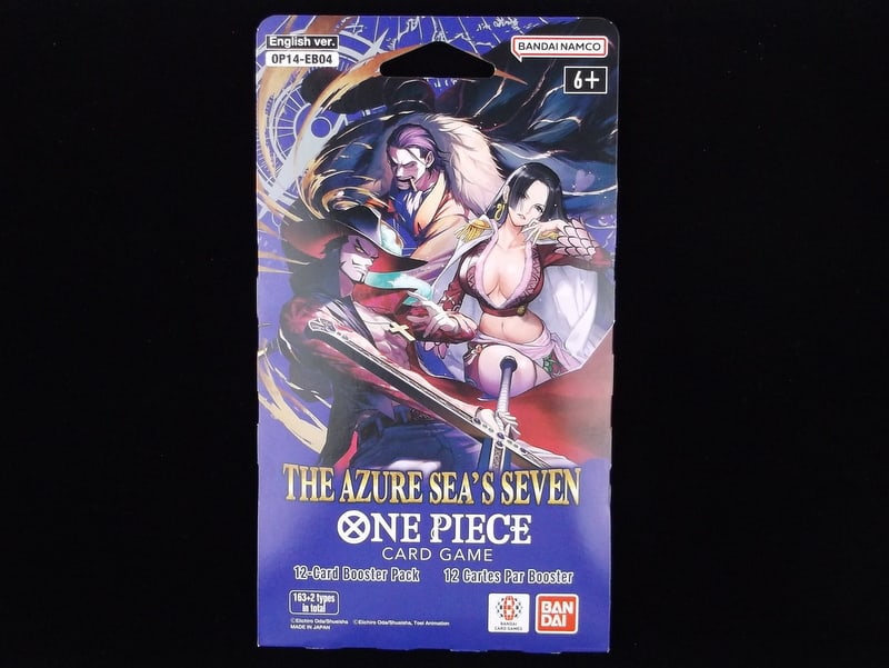 New Sealed One Piece The Azure Seas Seven TCG Pack: x A New Sealed Unsearched Never Weighed One Piece Trading Card Pack as titled
