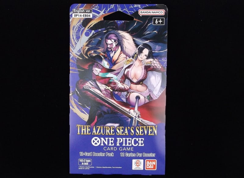 New Sealed One Piece The Azure Seas Seven TCG Pack: x A New Sealed Unsearched Never Weighed One Piece Trading Card Pack as titled