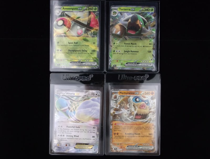 4 Mint+ & EX 2016-25 Pokemon EX Ultra Rare Lot Altaria More: q A Genuine Pokemon TCG Card in the listed condition in title, all are Unplayed