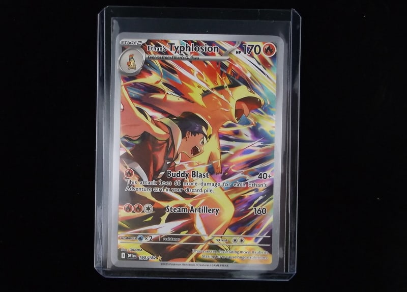 Mint+ 2025 Pokemon Ethans Typhlosion Special Illustration Rare: q A Genuine Pokemon TCG Card in the listed condition in title, all are Unplayed