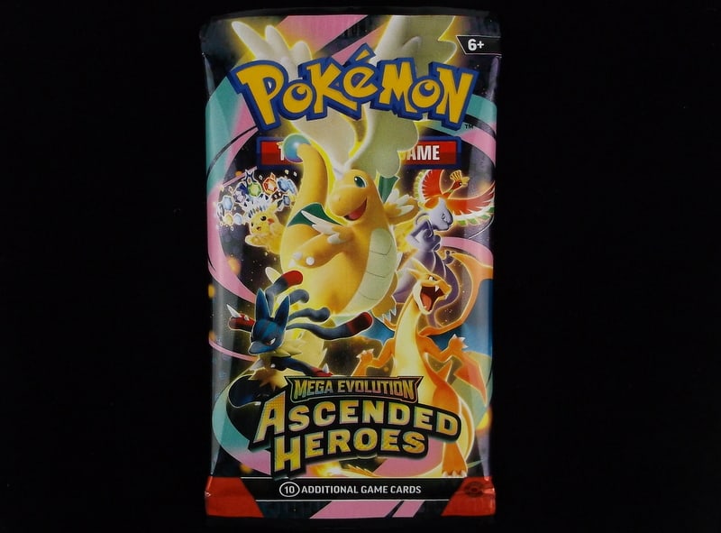 New Sealed Pokemon TCG Ascended Heroes Card Pack (1 of 1)