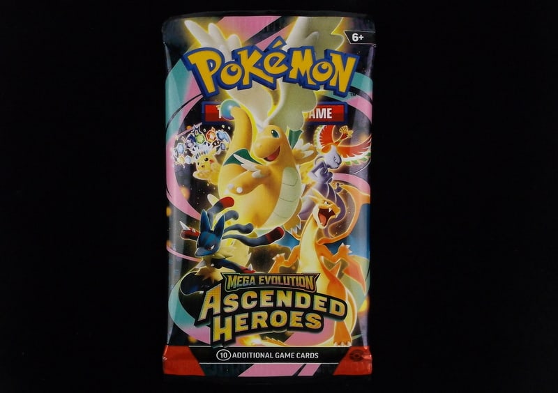 New Sealed Pokemon TCG Ascended Heroes Card Pack (1 of 1)