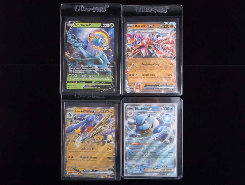 Mint 2020-26 Pokemon EX Ultra Rare Lot Blastoise Garchomp (1 of 2)