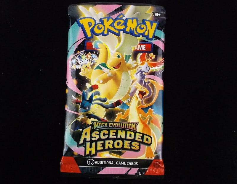 New Sealed Pokemon TCG Ascended Heroes Card Pack (1 of 1)