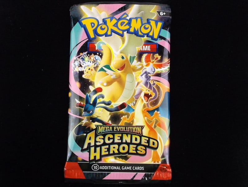 New Sealed Pokemon TCG Ascended Heroes Card Pack (1 of 1)