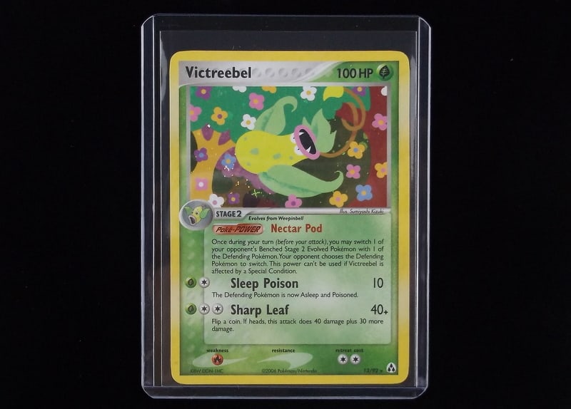 EX 2006 Pokemon Victreebel Rare Holo Poke Power Card (1 of 2)