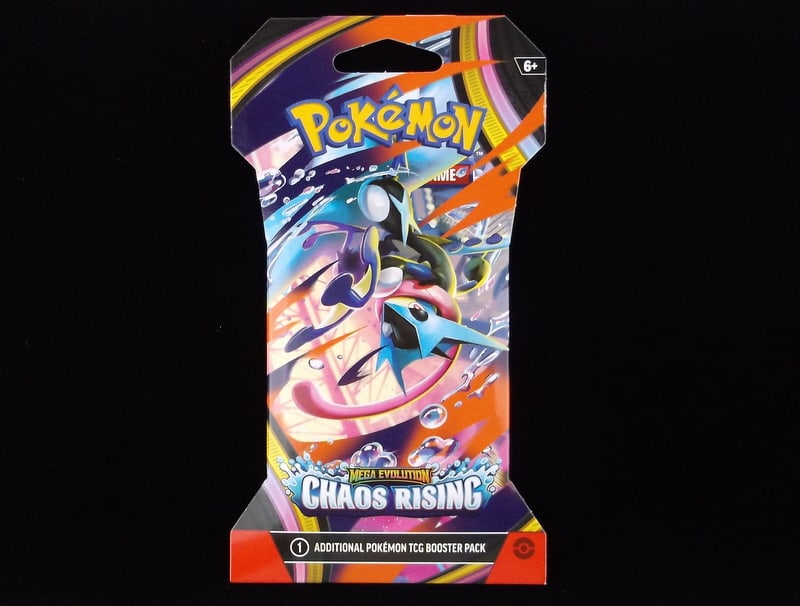 New Sealed Pokemon Chaos Rising TCG Pack Mega Evolution: p A New Sealed Never Weighed Never Searched Pokemon TCG Card Pack