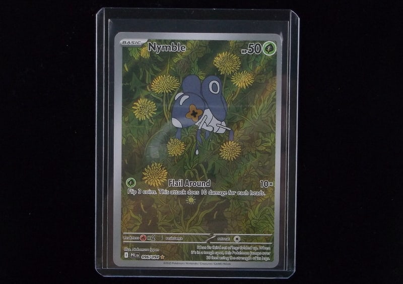Mint 2025 Pokemon Nymble Illustration Secret Rare: q A Genuine Pokemon TCG Card in the listed condition in title, all are Unplayed