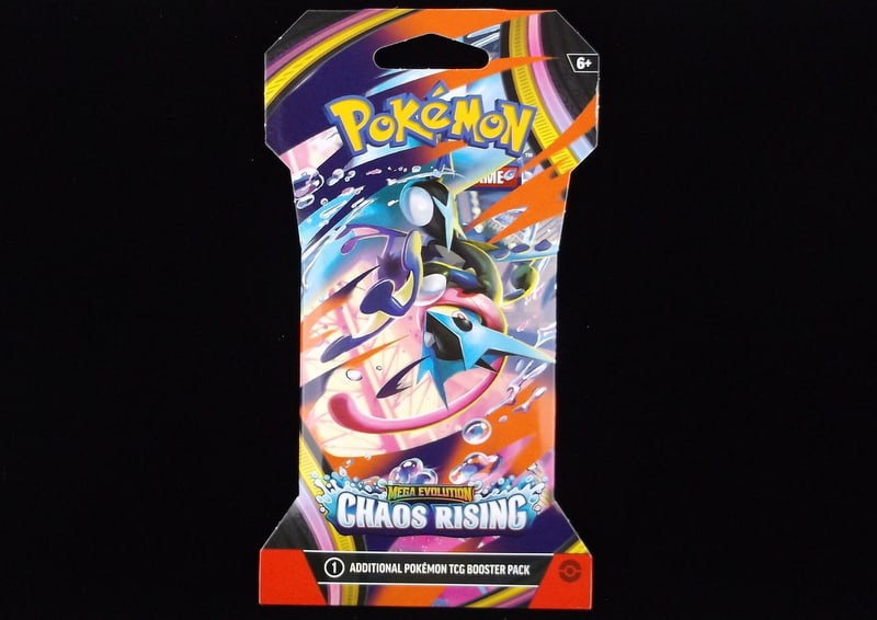 New Sealed Pokemon Chaos Rising TCG Pack Mega Evolution: p A New Sealed Never Weighed Never Searched Pokemon TCG Card Pack