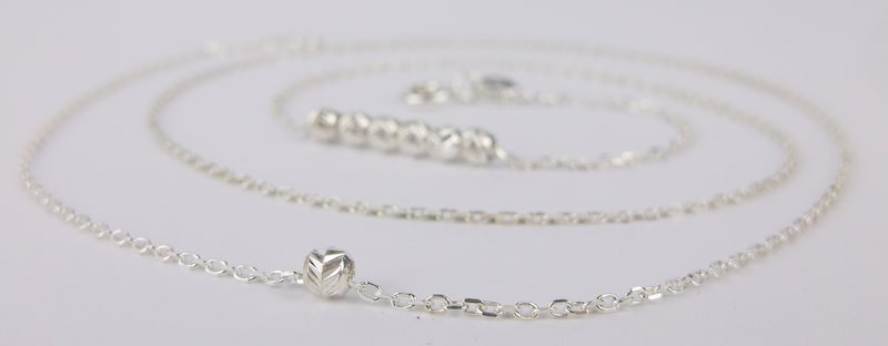 New Sterling Silver Italian Ball Chain Necklace 19": Solid Sterling Silver Guaranteed, in Brand New Never Worn Condition.
